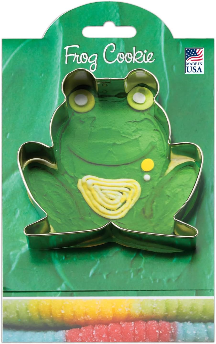 Ann Clark Frog Cookie Cutter 35 with Recipe Card