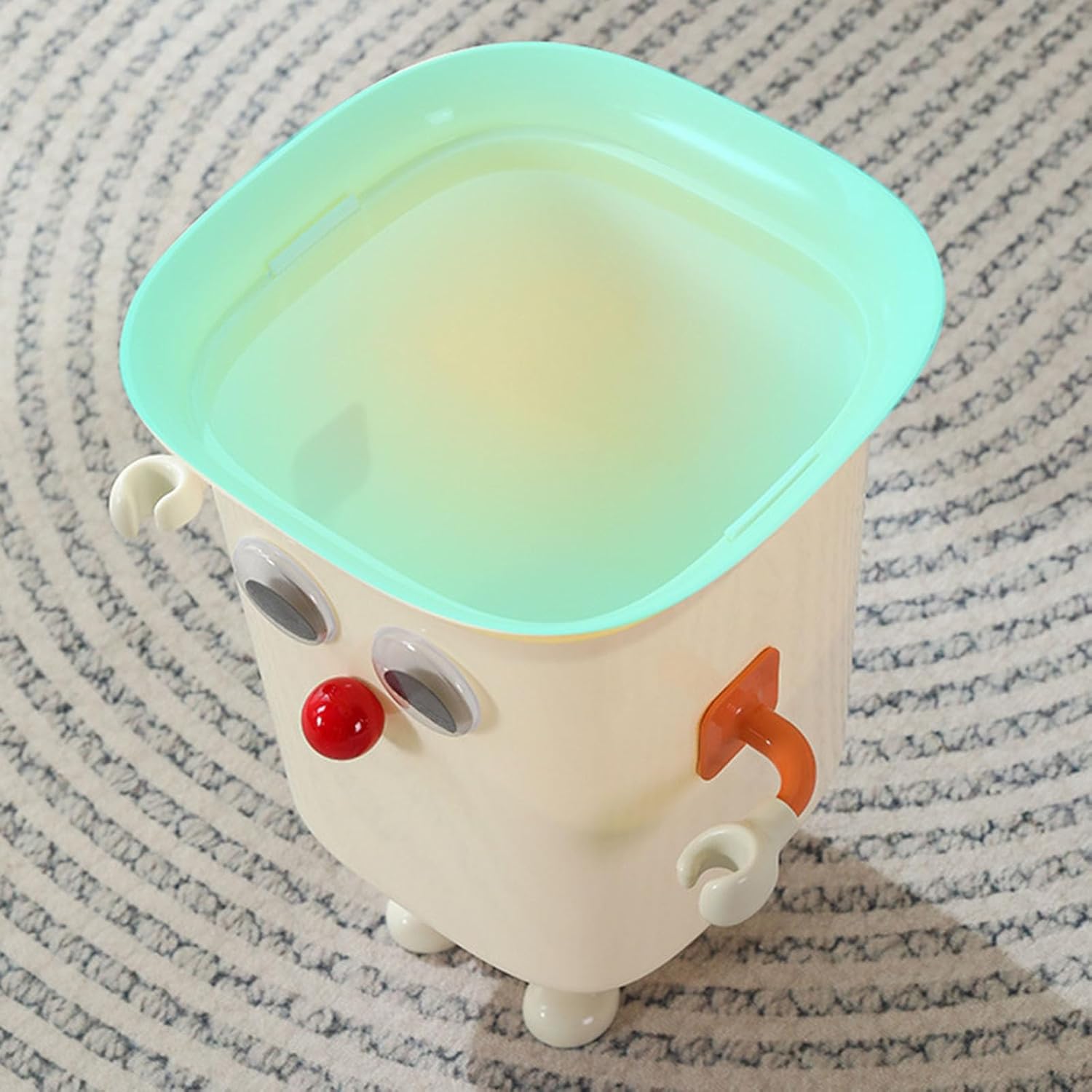 Funny Large Eye Trash Bin for Home Kitchen Office