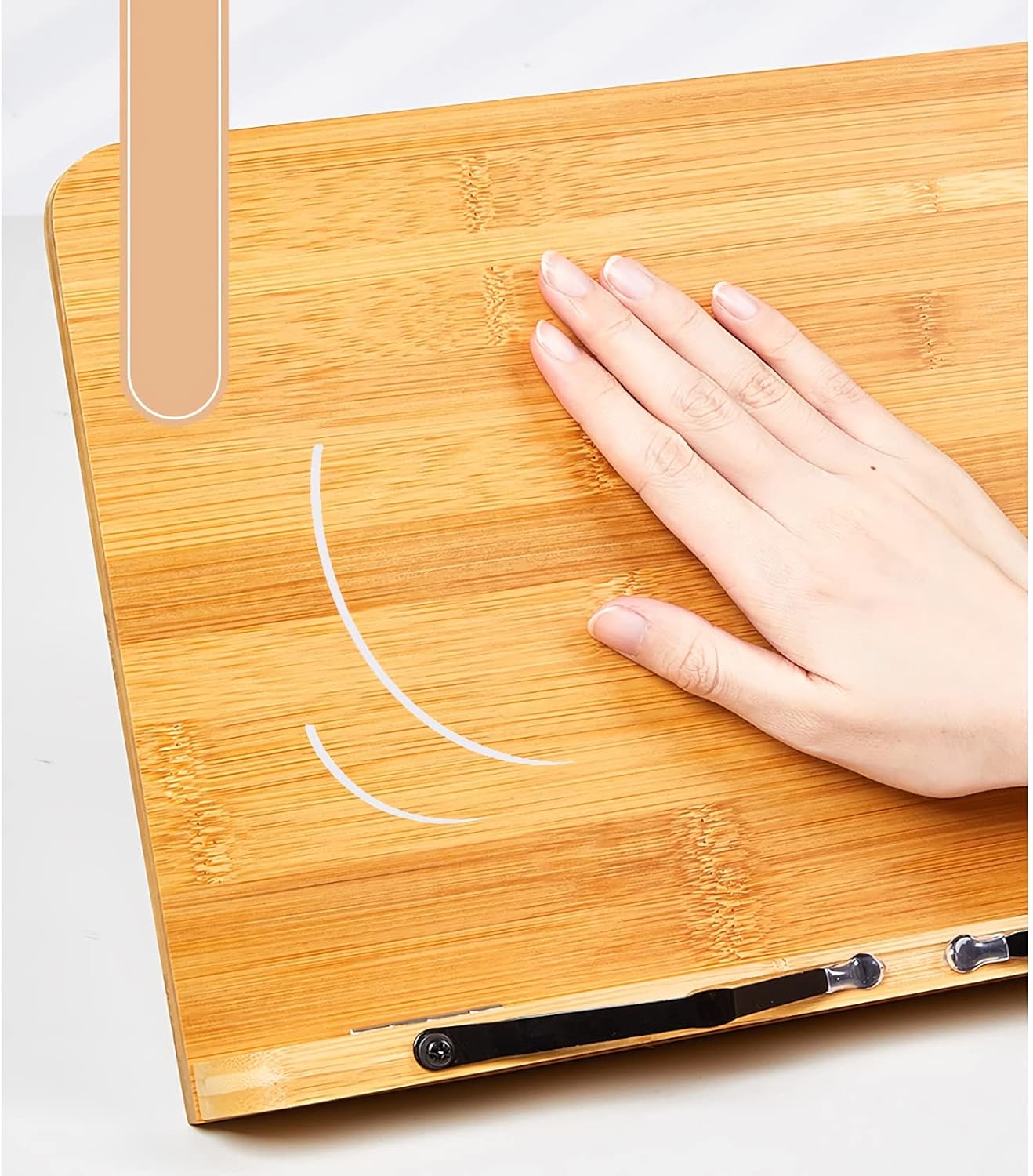 Yuidaaavzz Foldable Book Stand with Adjustable Angles