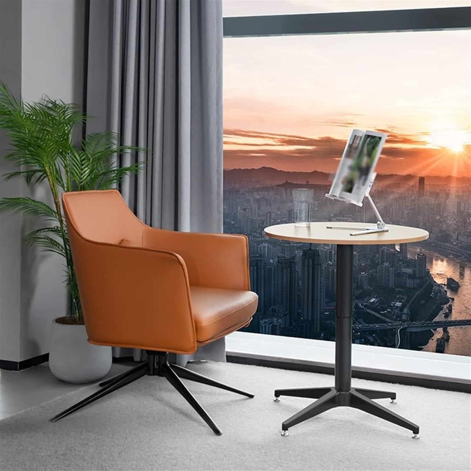 Yuidaaavzz Book Stand for Reading Adjustable Height