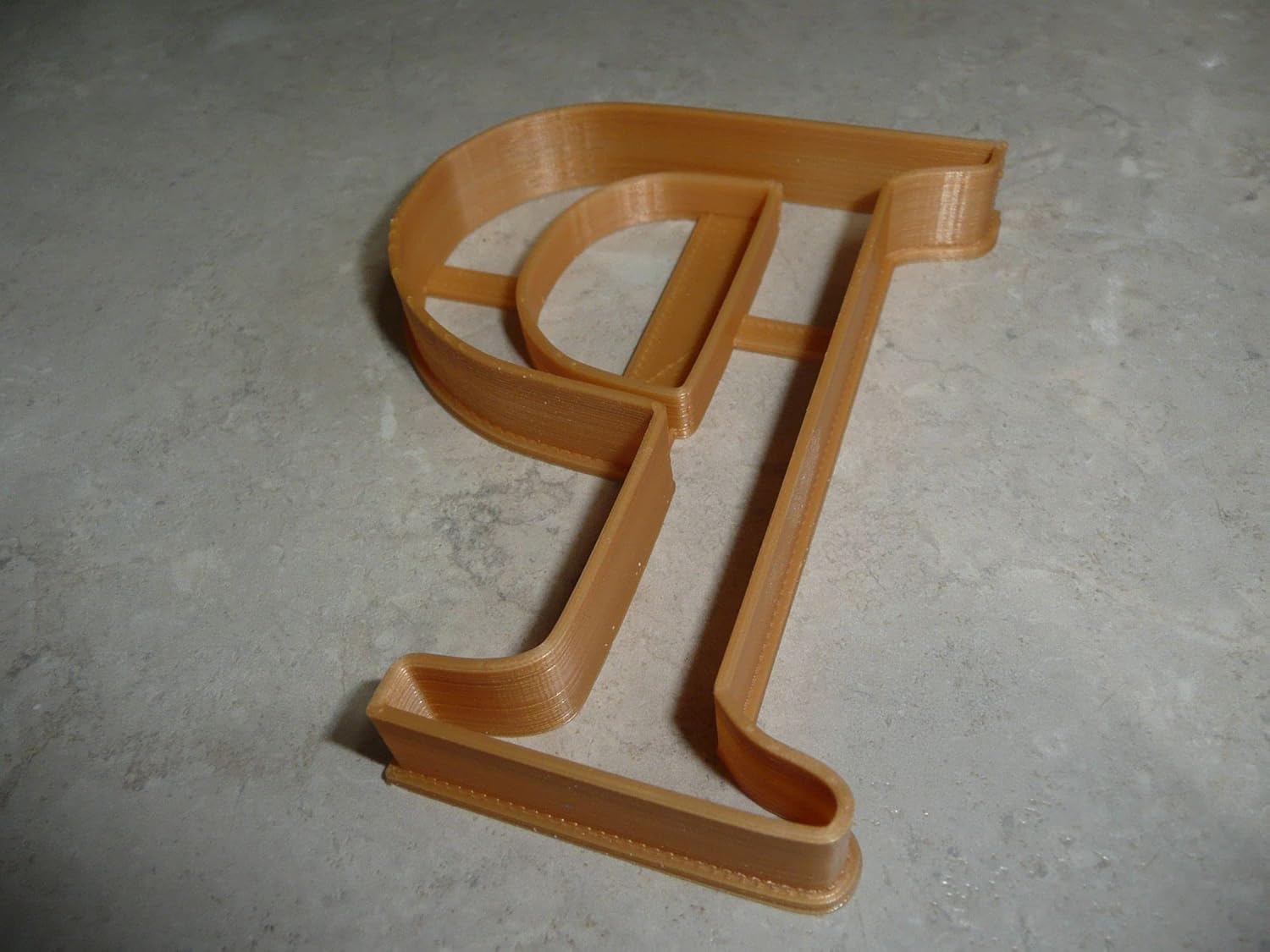 RHO Greek Letter Cookie Cutter Made in USA 1