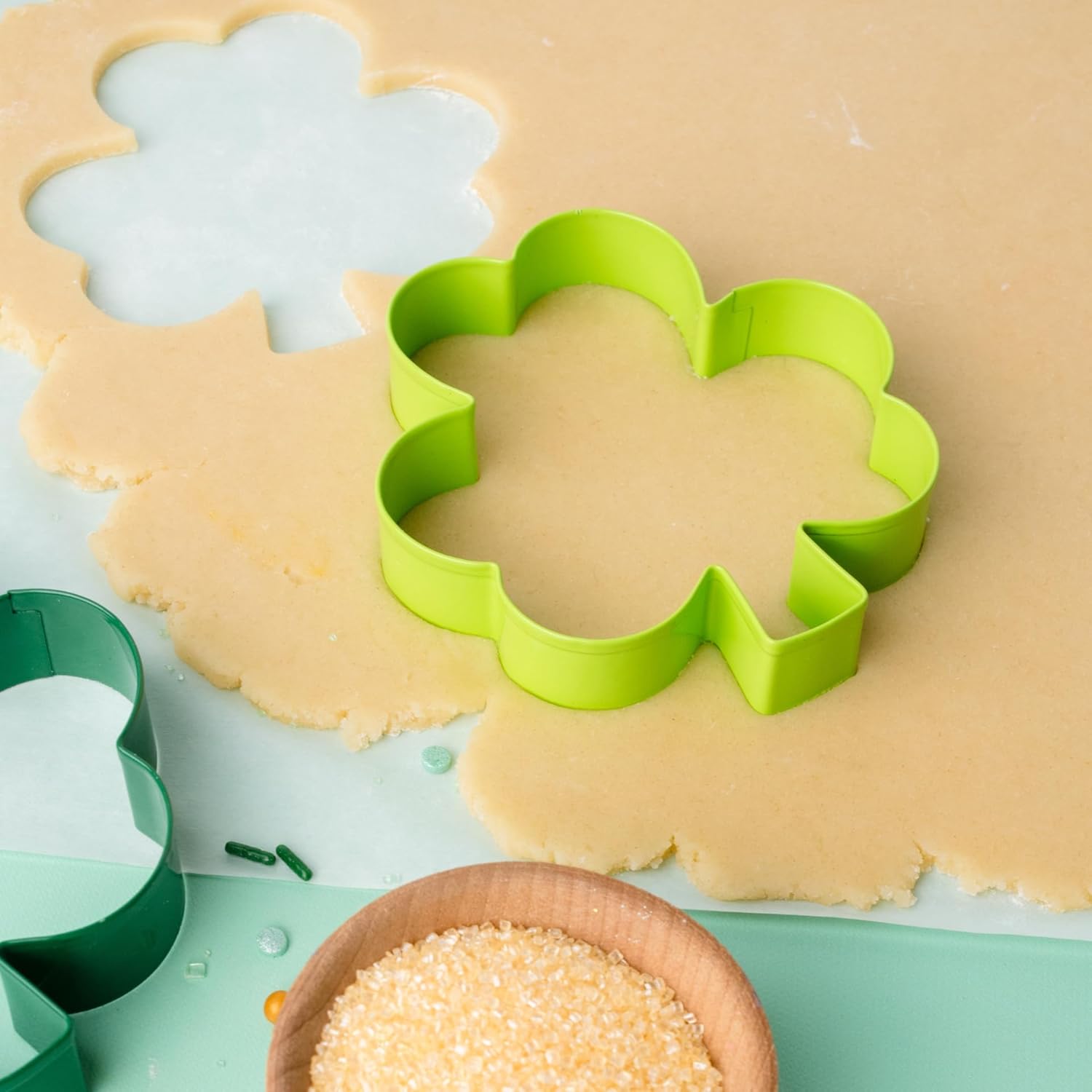 Cookie Cutter Kingdom Shamrock 3 Pack Stainless Steel