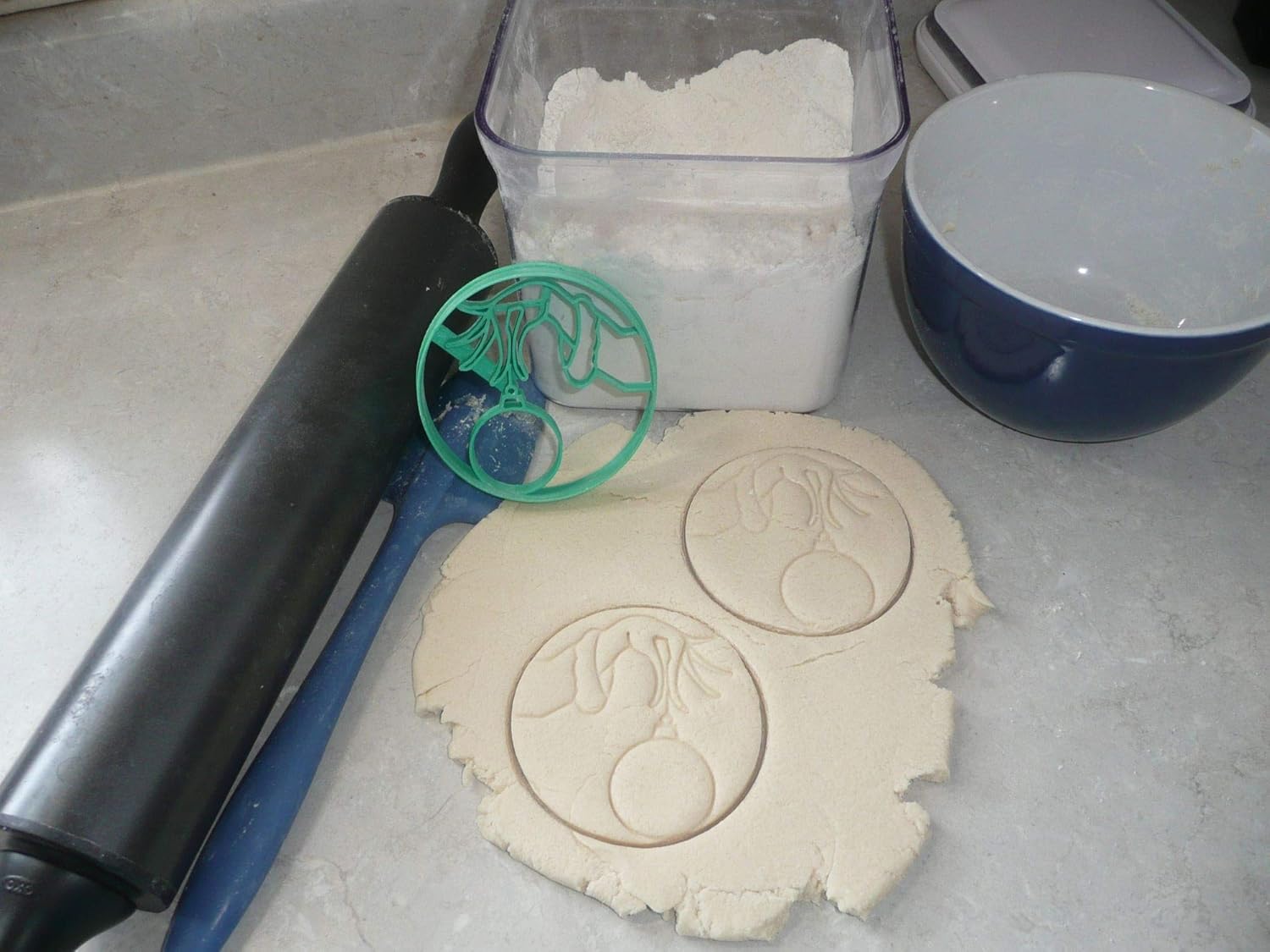 The Grinchy Hand Holding Christmas Ornament Cookie Cutter