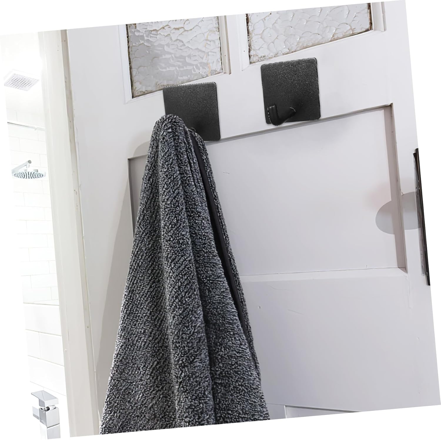 4Pcs Modern Wall Hooks for Towels Coats Hats