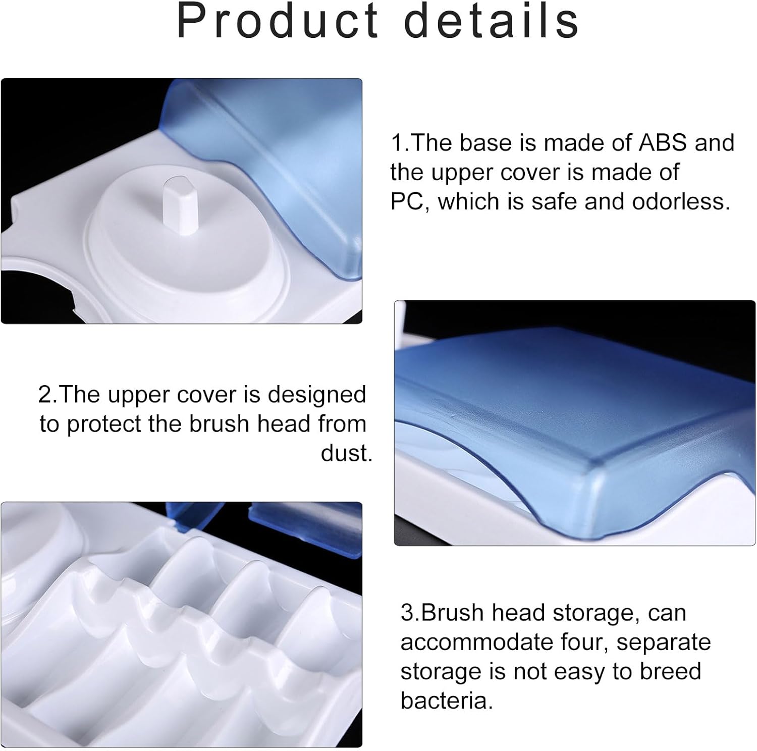 Ozeau Electric Toothbrush Head Holder Stand 1
