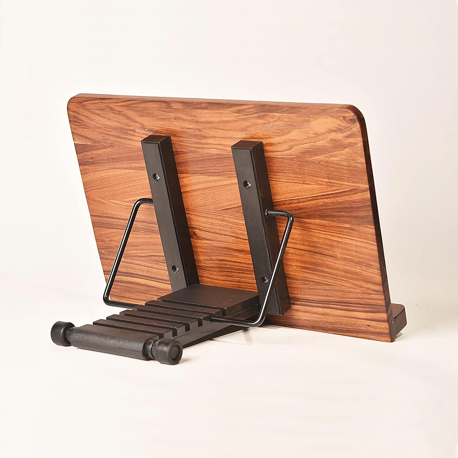 Yuidaaavzz Adjustable Book Stand for Reading Cookbooks Tablets and Textbooks
