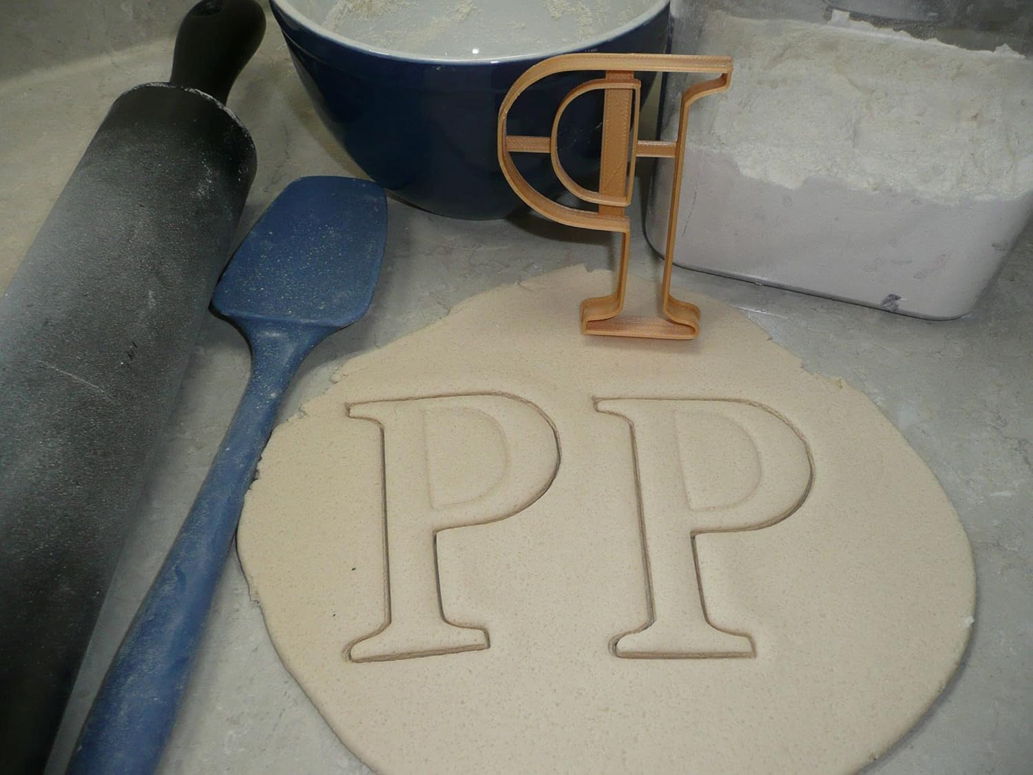 RHO Greek Letter Cookie Cutter Made in USA 1
