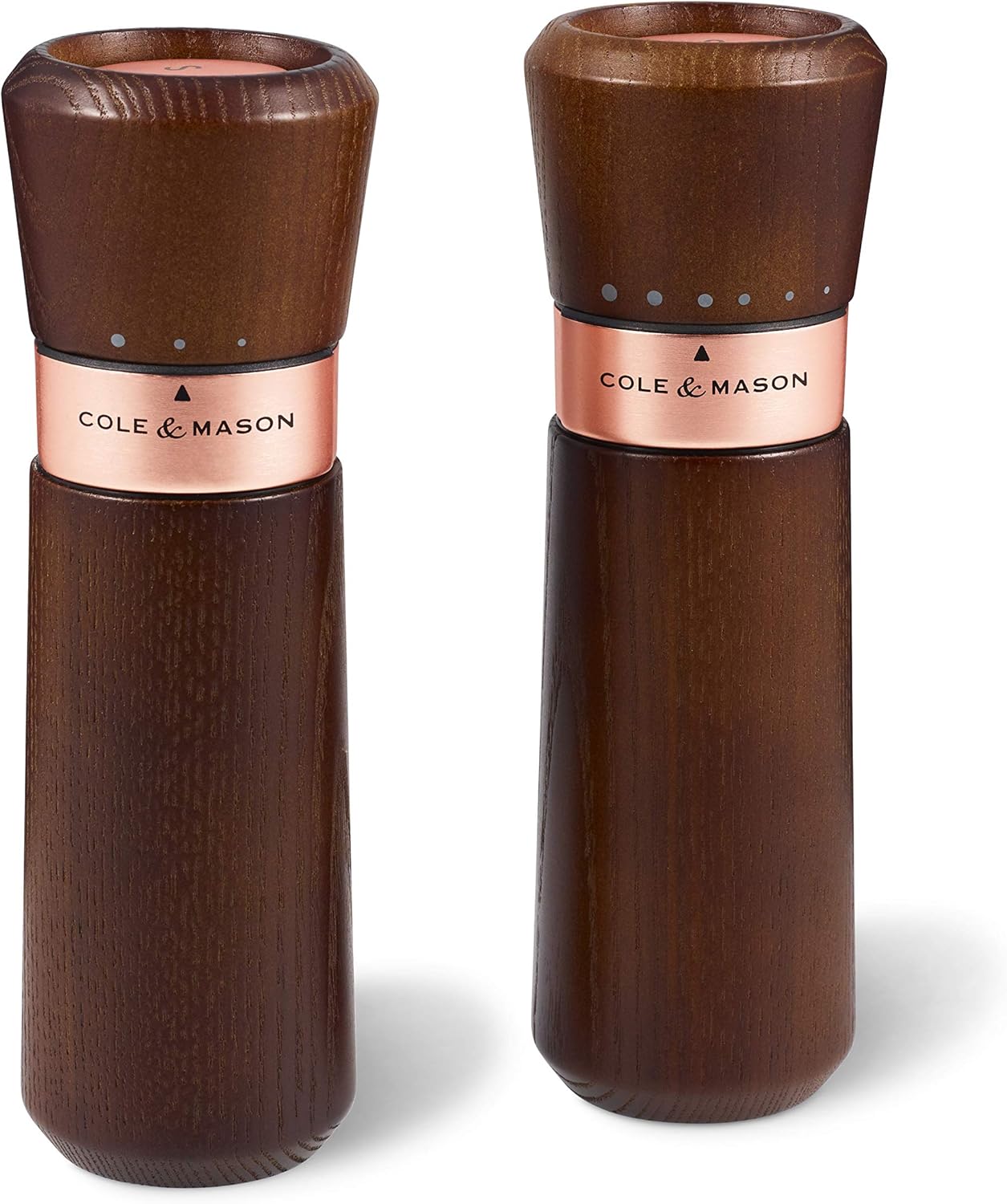 Cole Mason Lyndhurst Salt Pepper Mill Set 1
