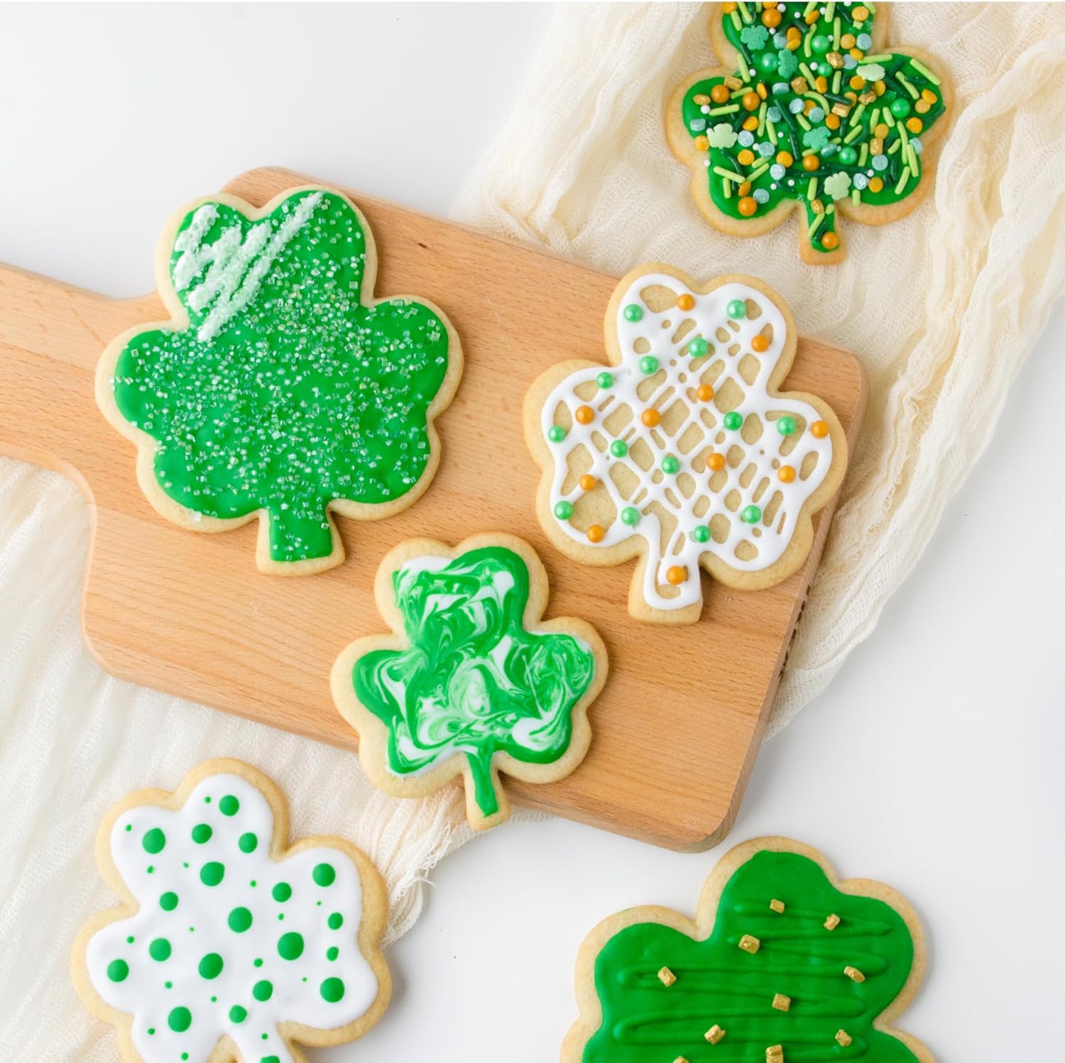 Cookie Cutter Kingdom Shamrock 3 Pack Stainless Steel