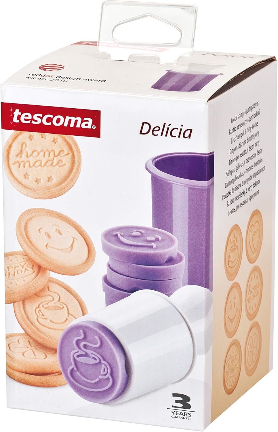 Tescoma Cookie Cutter Stamper Party Set