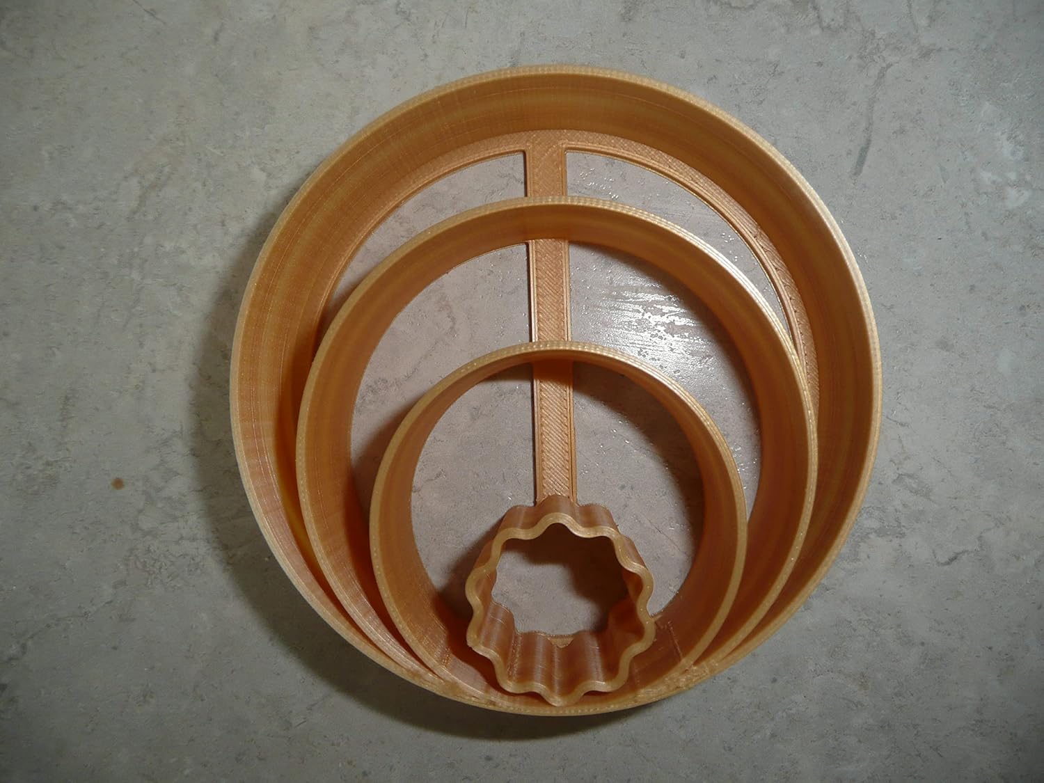 Circle Pattern Concha Cookie Cutters Set of 2 Sizes