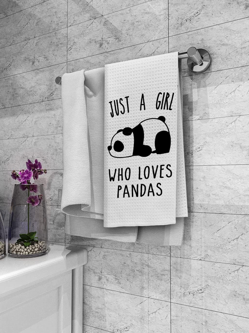 DIBOR Cute Panda Kitchen Towels Set