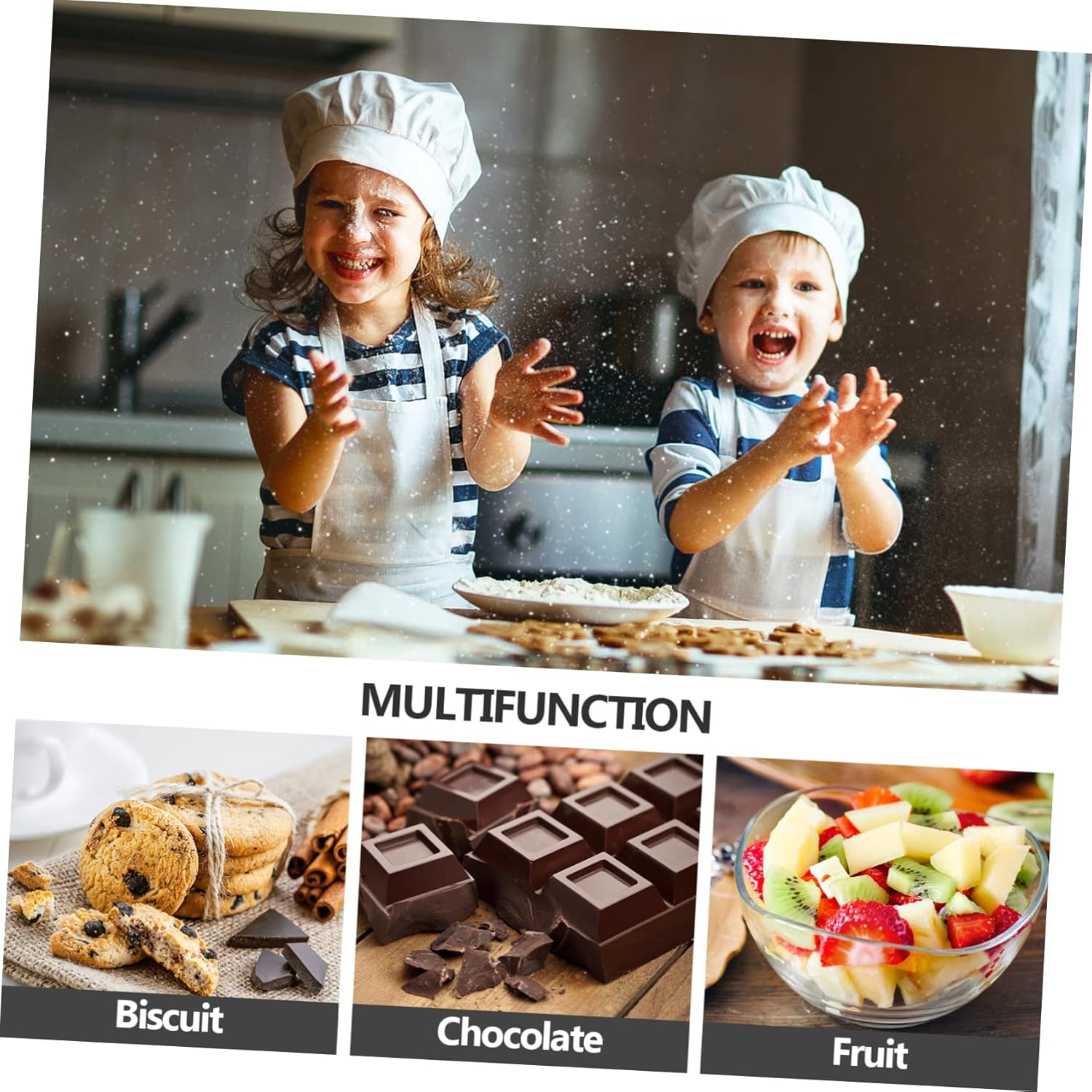 Hemoton 2 Set Leaf Cookie Molds Baking Kit