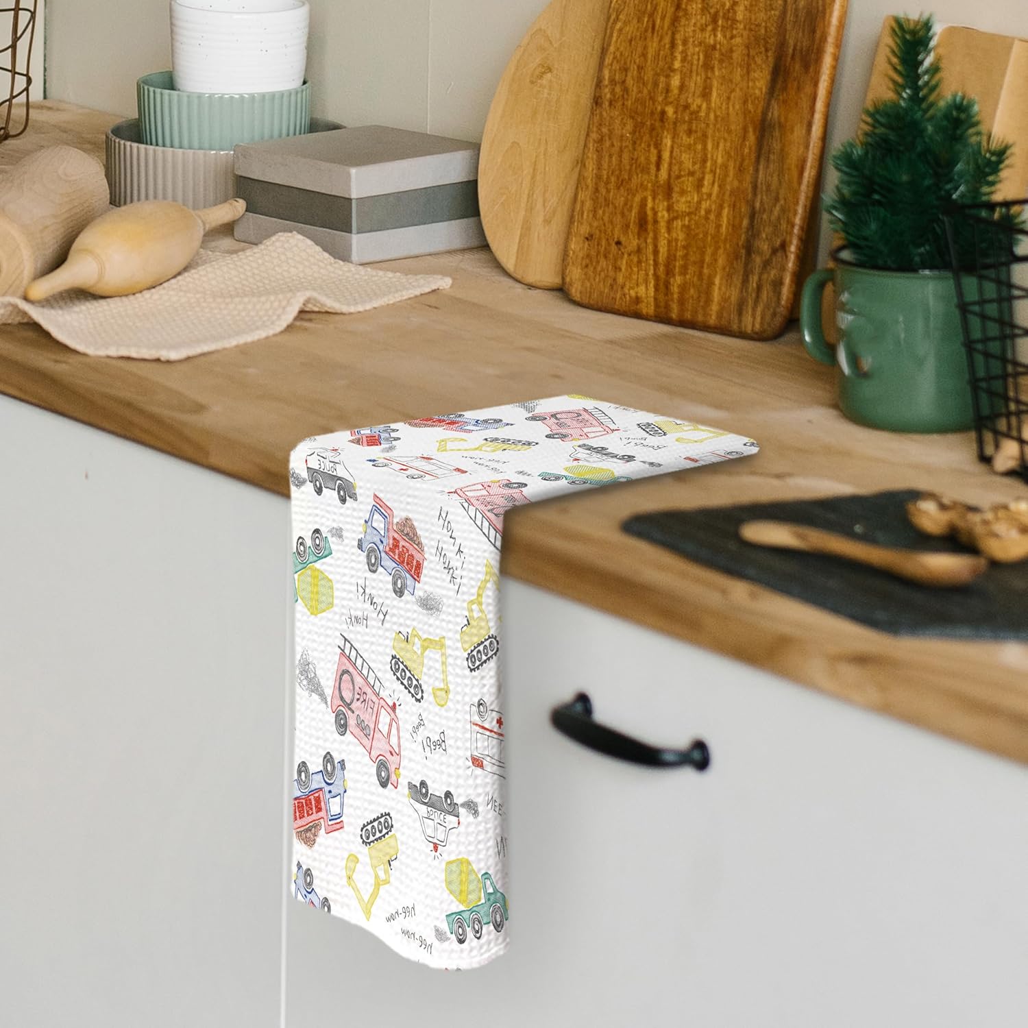 Pugwak 16x24 Inch Dish Towels for Kitchen Bathroom Playroom