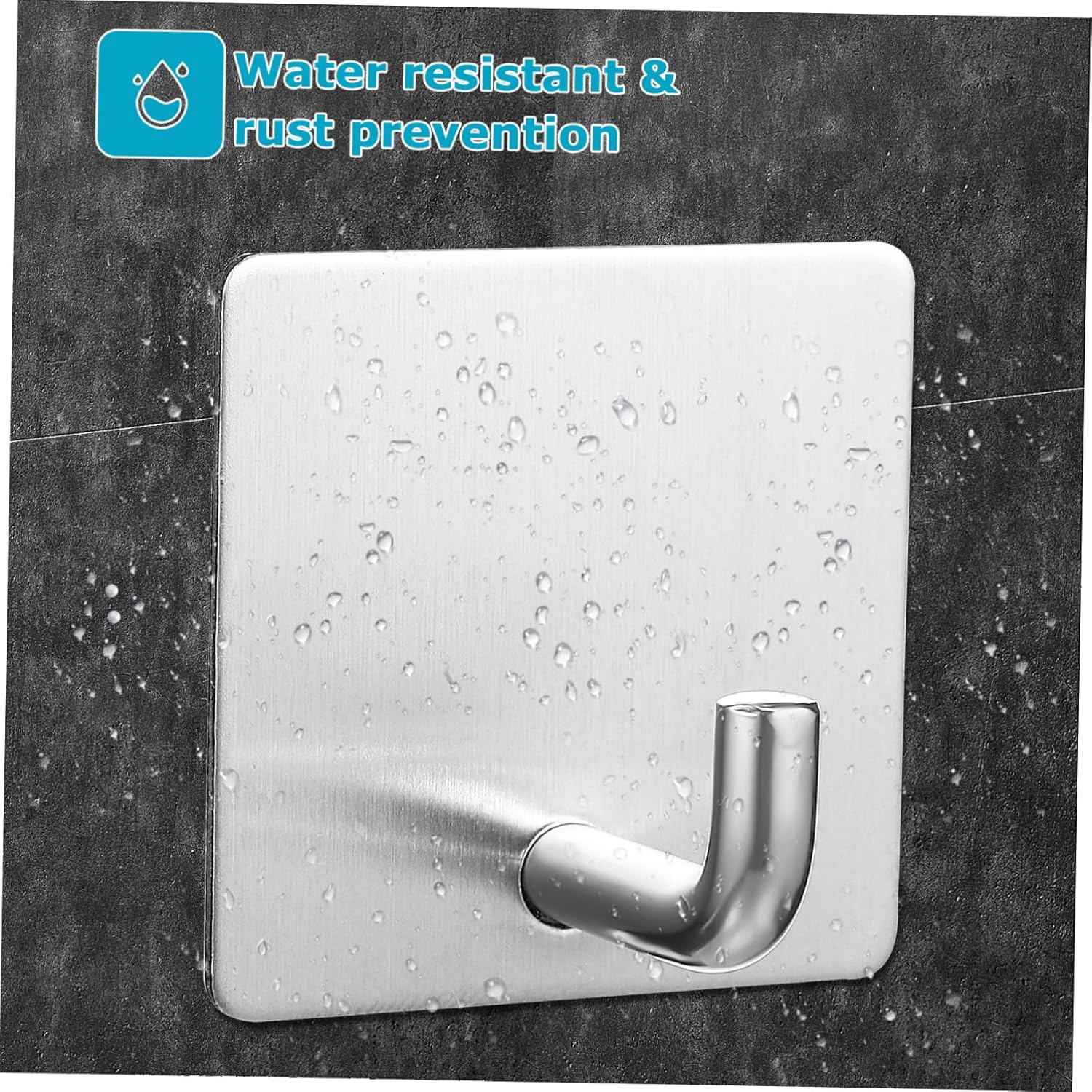 4Pcs Modern Wall Hooks for Towels Coats Hats