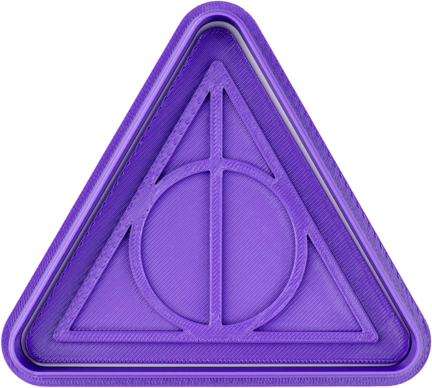 Harry Potter Cookie Cutter - Deathly Hollows Design - Dishwasher Safe