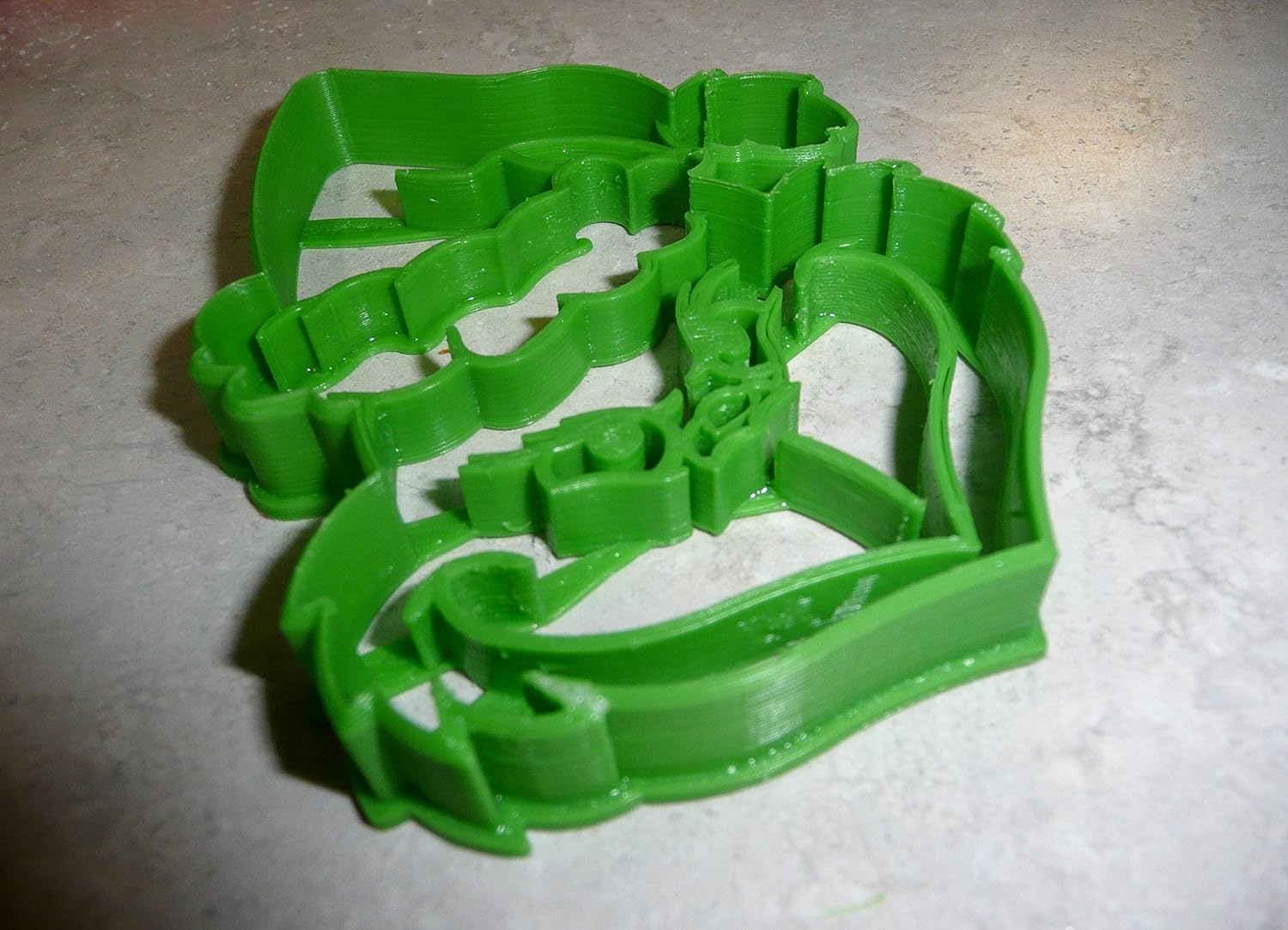 YNGLLC Grinchy Head Cookie Cutter Made in USA
