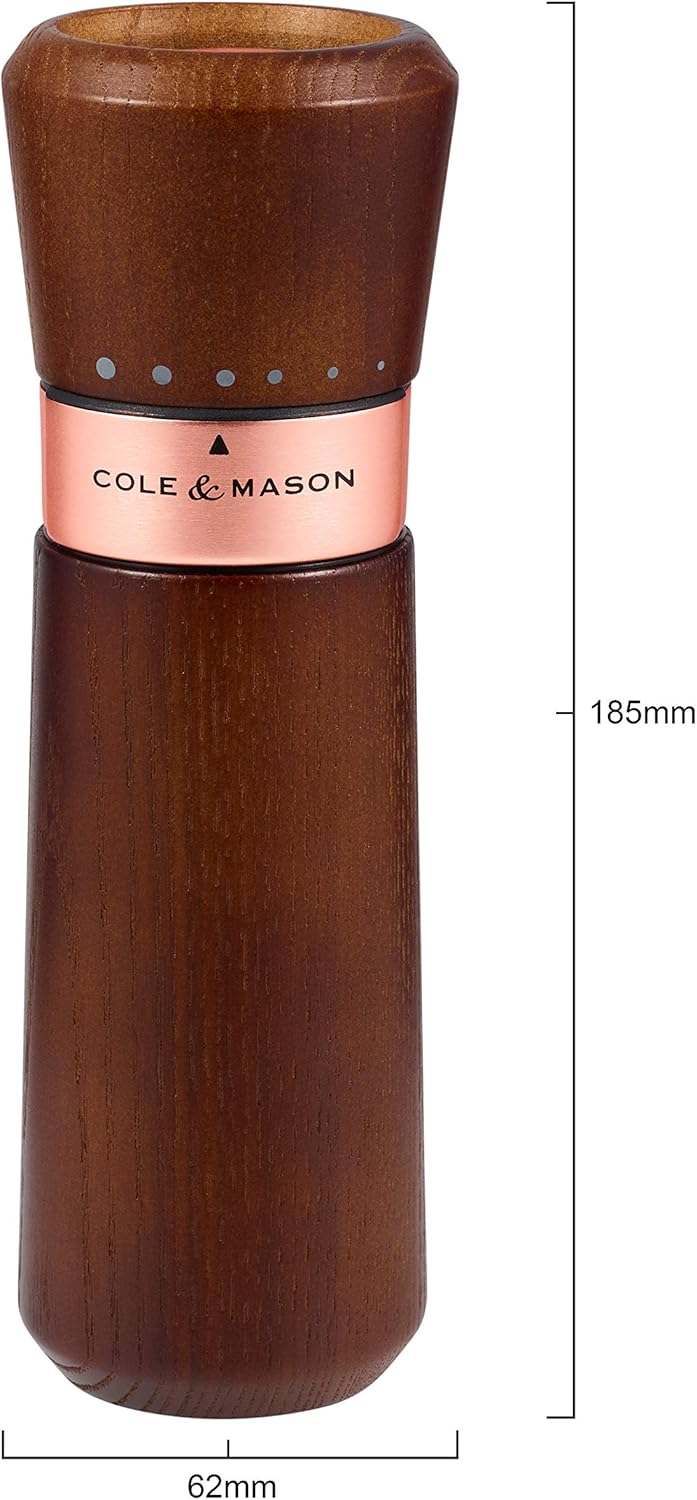 Cole Mason Lyndhurst Salt Pepper Mill Set 1