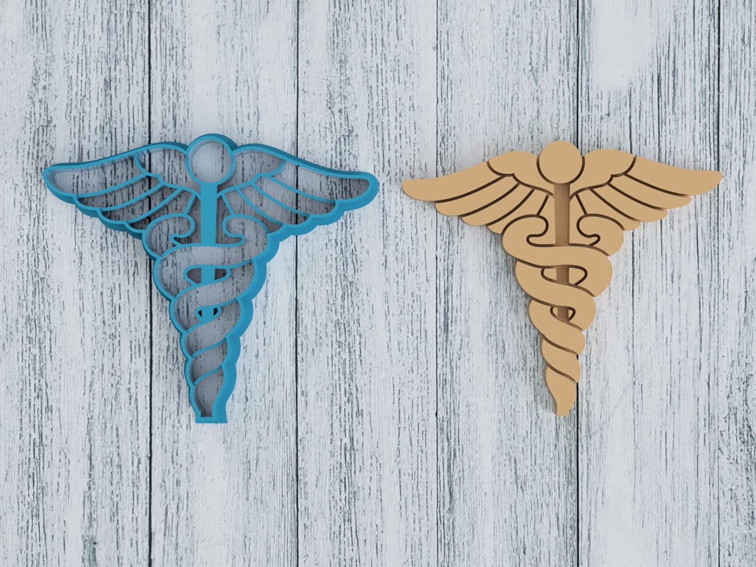 Caduceus Cookie Cutter Set for Baking 1