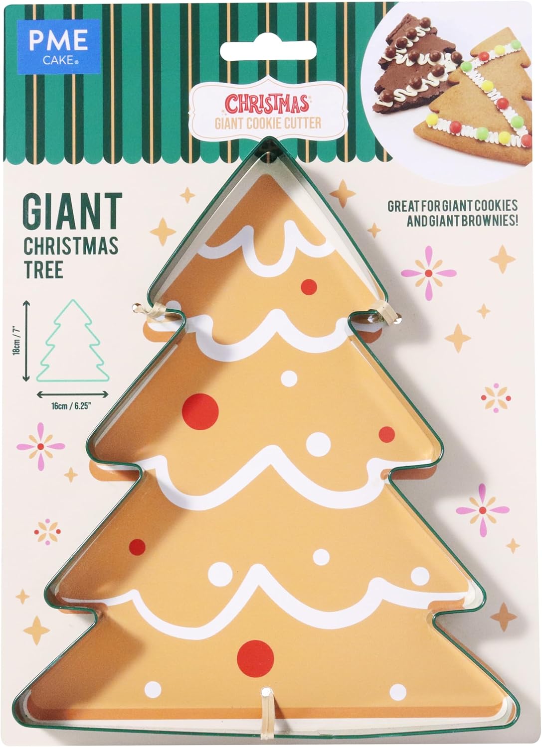 PME Giant Christmas Cookie Cutter - 7 Inch Tree