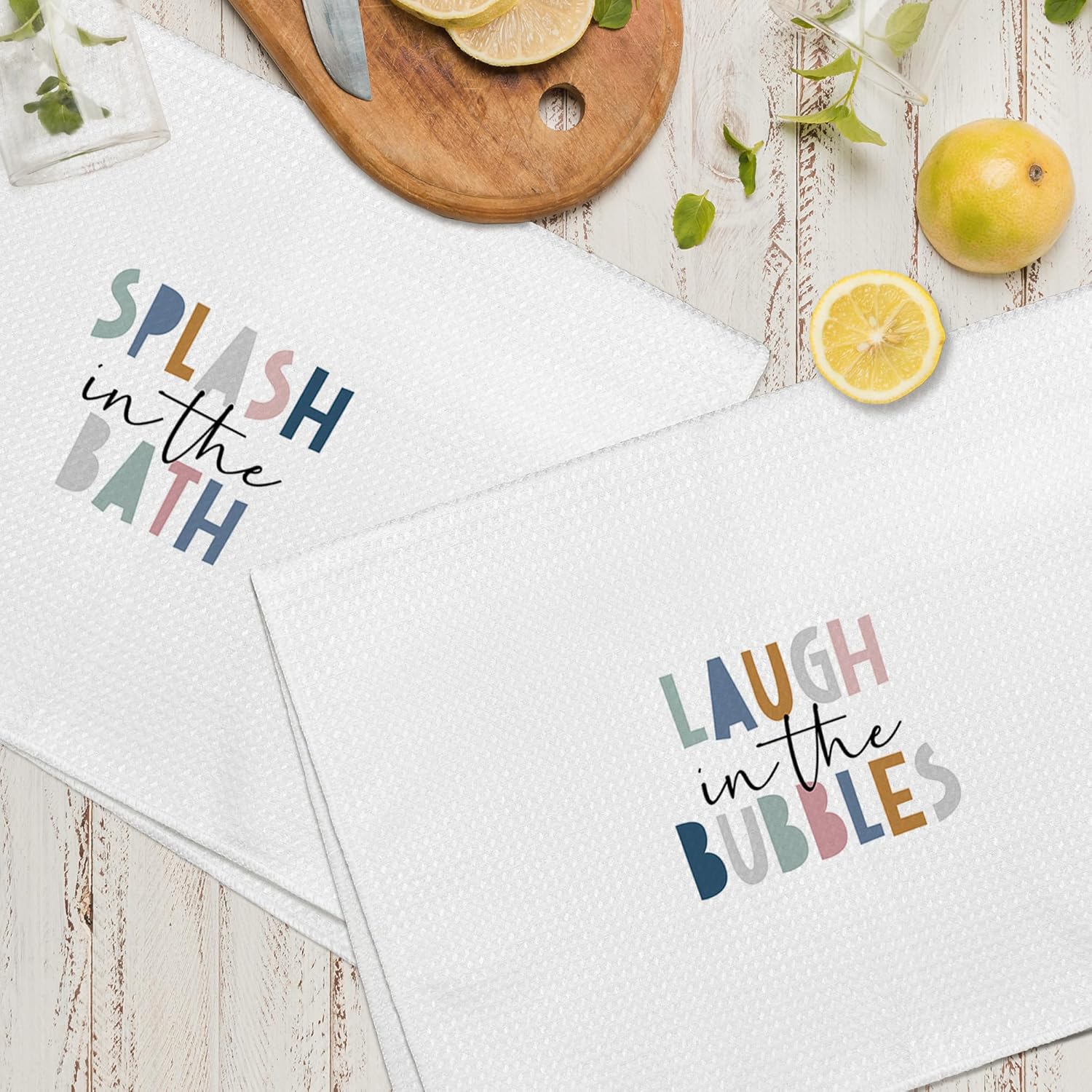 Sviojuce Kids Splash Bath Towel Set of 2 16x24