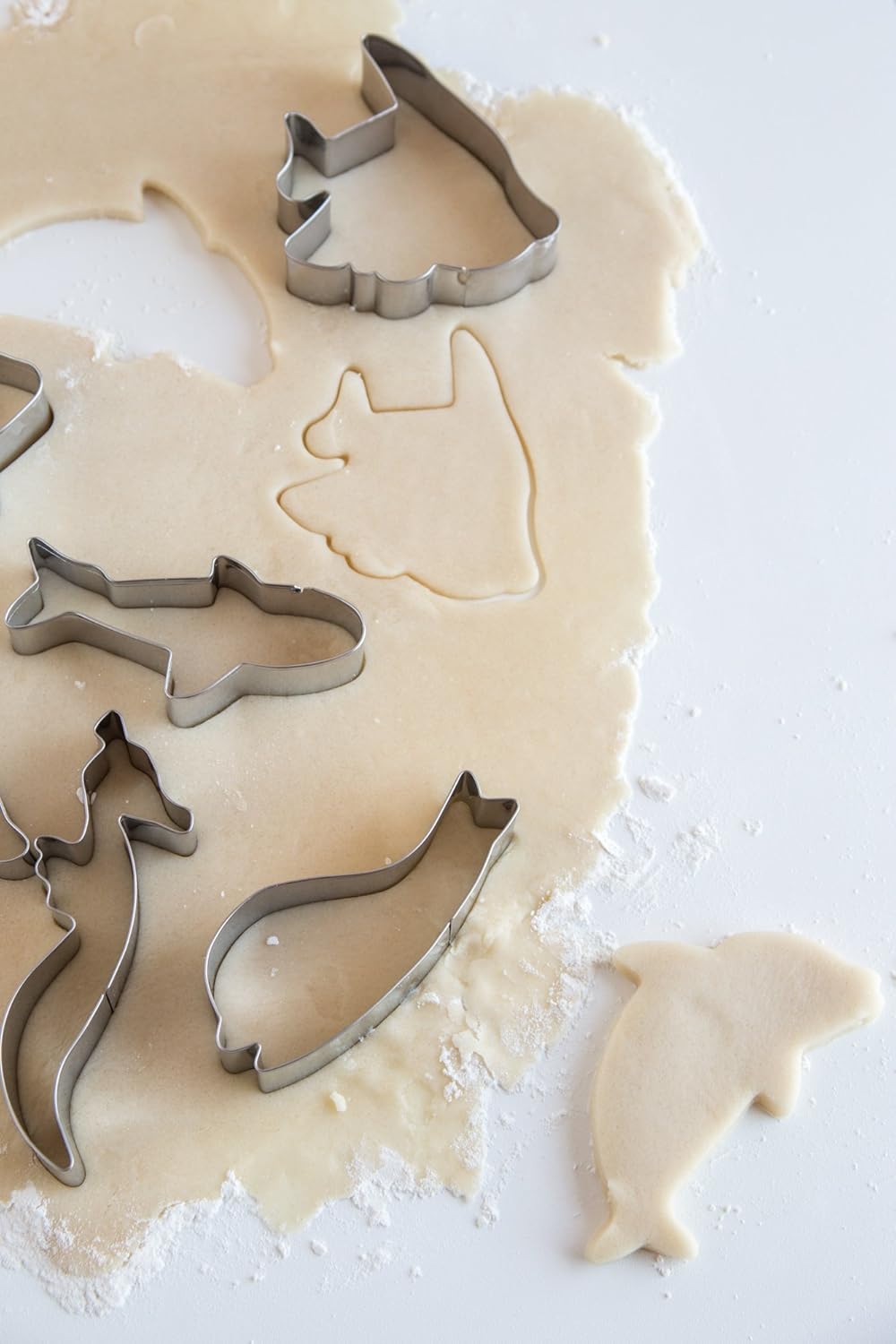 Fox Run Marine Life Cookie Cutters Set - Metallic