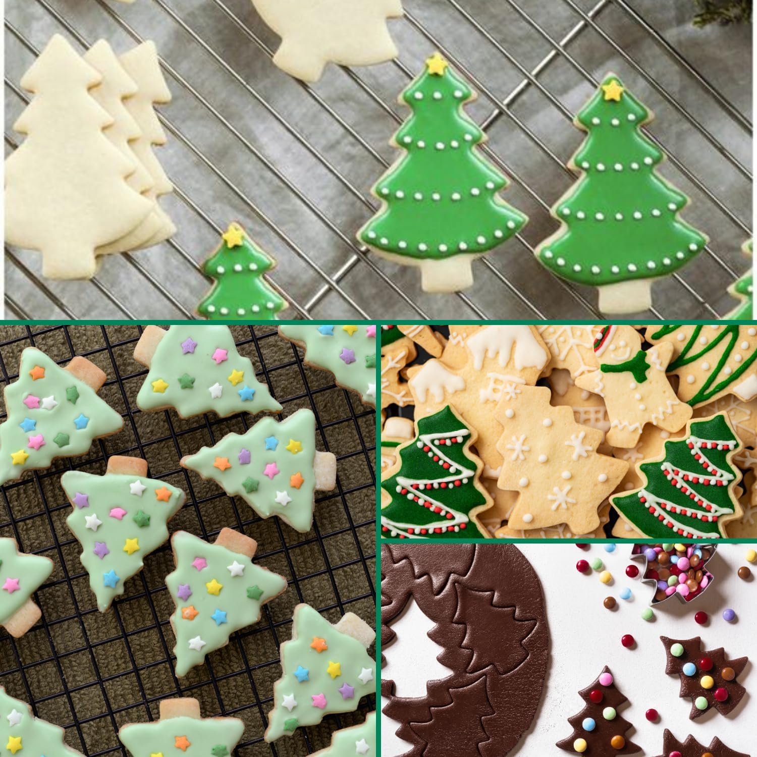 Orapink Large 5 Inch Christmas Tree Cookie Cutter