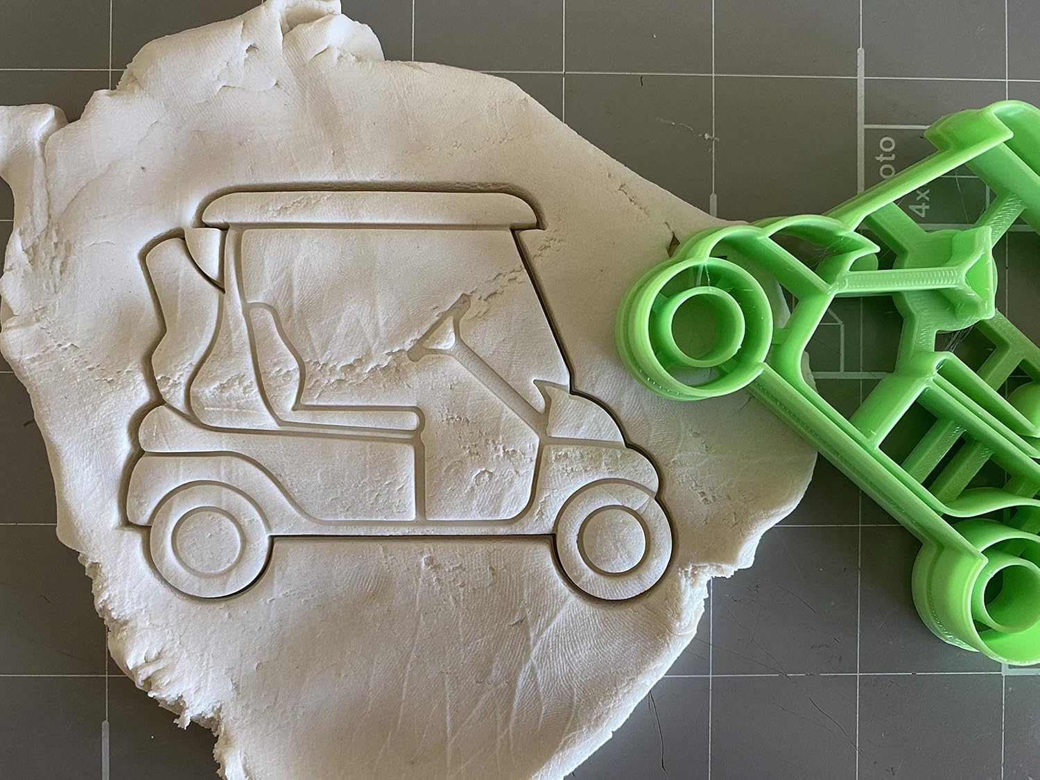 Golf Cart Cookie Cutter for Baking Fun