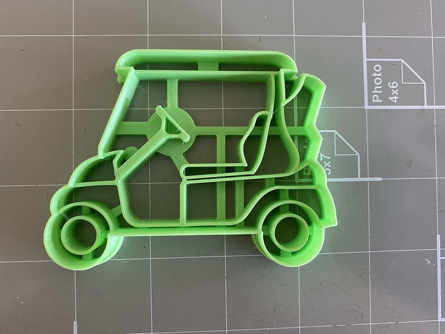 Golf Cart Cookie Cutter for Baking Fun